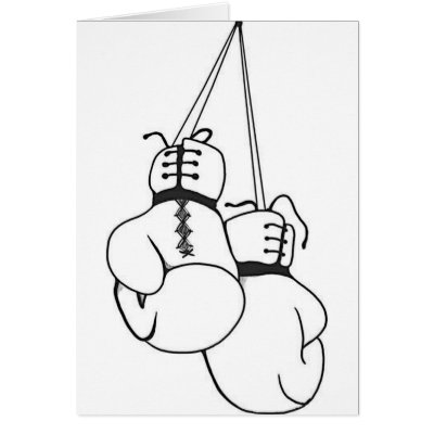Boxing Gloves 5 Greeting Card by JetCopter5