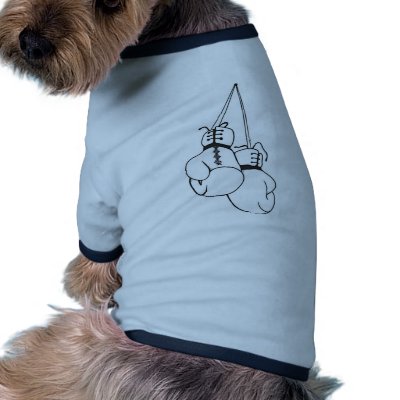 Boxing Gloves 5 Doggie Tee Shirt by JetCopter5