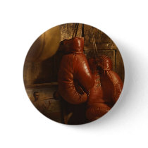 Boxing Gloves Pinback Buttons