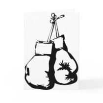 Boxing Gloves Card