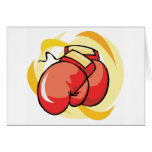 Boxing Gloves Greeting Card