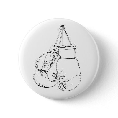 Boxing Gloves II Pinback Buttons by JetCopter5