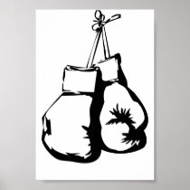 Boxing Gloves Posters