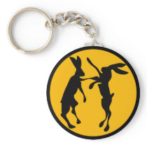 BOXING HARES1 KEY CHAINS