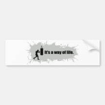 Boxing Is a Way of Life Bumper Sticker