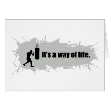 Boxing Is a Way of Life Cards