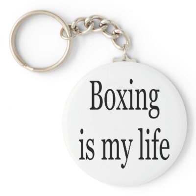 Boxing Is My Life Key Chain by Supernova23