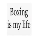 Boxing Is My Life Post Card