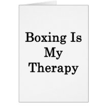 Boxing Is My Therapy