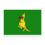 Boxing kangaroo collector item"s post card