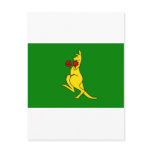 Boxing kangaroo collector item"s post card