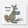Boxing Kangaroo Mouse Pad