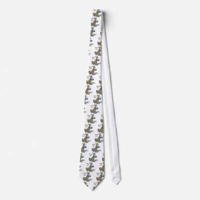 Boxing Kangaroo Neckties by sportydesigns