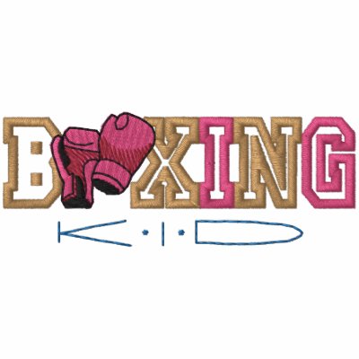 Boxing Kid Polo by ZazzleEmbroidery