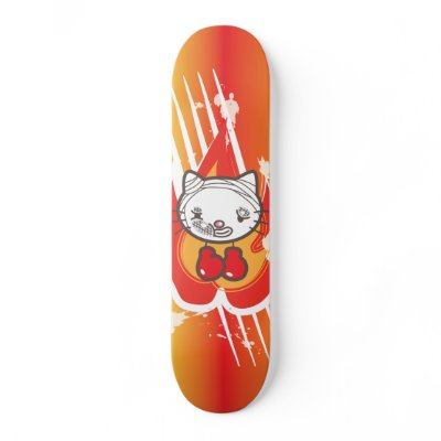 Boxing Kitty Skate Decks by PencilPlus