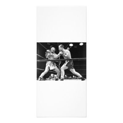Boxing Memorabilia Rack Card by marylouroche