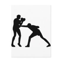 Boxing Postcard