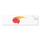 Boxing Punch Bumper Sticker
