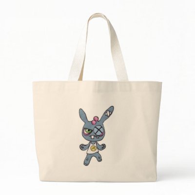 Boxing Rabbit Beach Bag by FaunTrooper