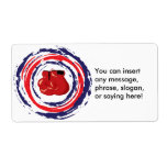 Boxing Red Blue And White