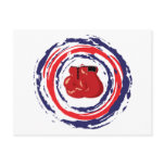 Boxing Red Blue And White