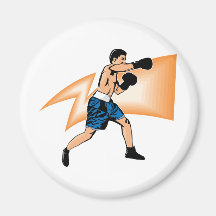 Boxing Refrigerator Magnet