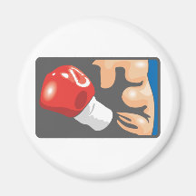 Boxing Refrigerator Magnet