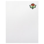 boxing ring and gloves graphic letterhead