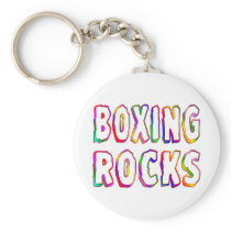 Boxing Rocks keychains