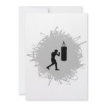 Boxing Scribble Style Personalized Invite