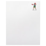 boxing stance boxer graphic letterhead