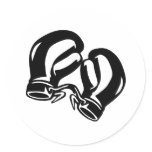 Boxing stickers