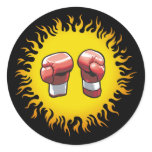 Boxing stickers