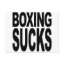 Boxing Sucks Post Cards