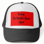 Boxing the World's Finest Sport hats