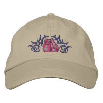 Boxing Tribal Embroidered Baseball Caps
