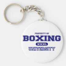 Boxing University Key Chains