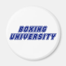 Boxing University Refrigerator Magnets