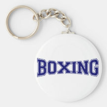 Boxing University Style Key Chain
