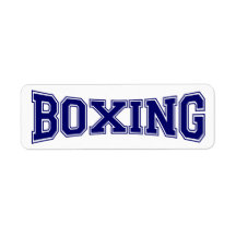 Boxing University Style Return Address Labels