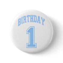 BOY 1ST BIRTHDAY BUTTON