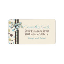 Boy Address Label