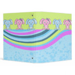boy and girl puppy babies notebook-01 3 ring binder