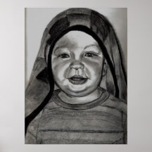 "Boy and His Blanket" Poster