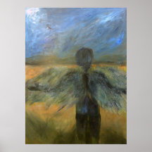 Boy Angel On Call Print