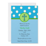 Boy Baptism Invitation