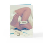 Boy Birth Announcement Card