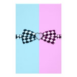 Boy Blue And Or Girl Pink Baby Shower Stationery