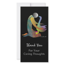 Boy Caring a Duck Picture Card