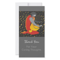 Boy Caring a Duck Personalized Photo Card